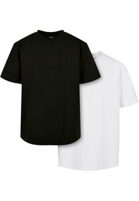 Urban Classics - 2 PACK TALL - T-Shirt basic - black/white Thumbnail-Bild 1