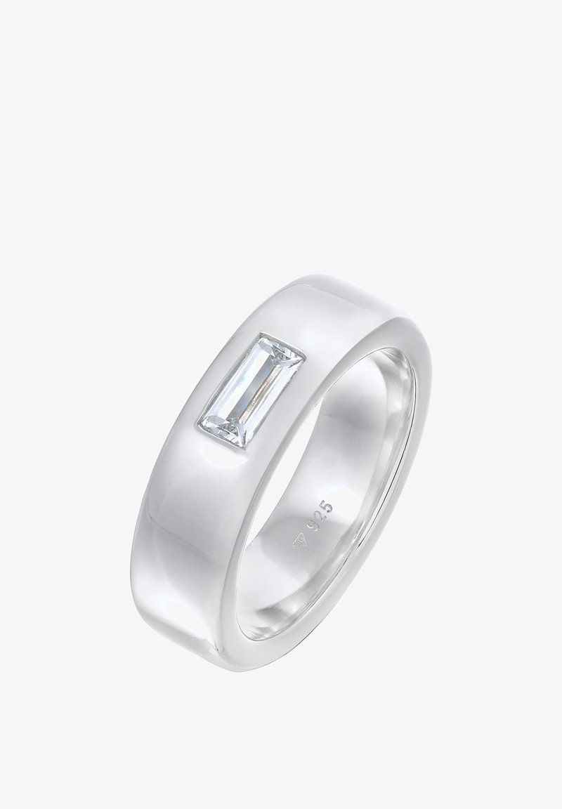 Elli Women's Ring Simple Elegant 925 Sterling Silver, faceted Elli Women's Ring Simple Elegant 925 Sterling Silver, faceted