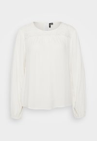 VMLILOU O NECK DETAIL - Blouse - cloud dancer