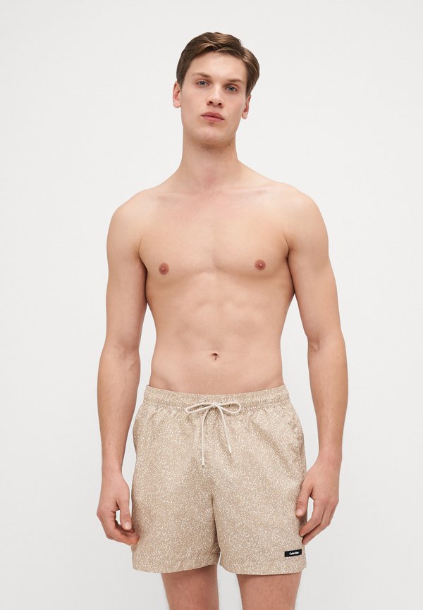 PRINT - Badeshorts - granite chalk