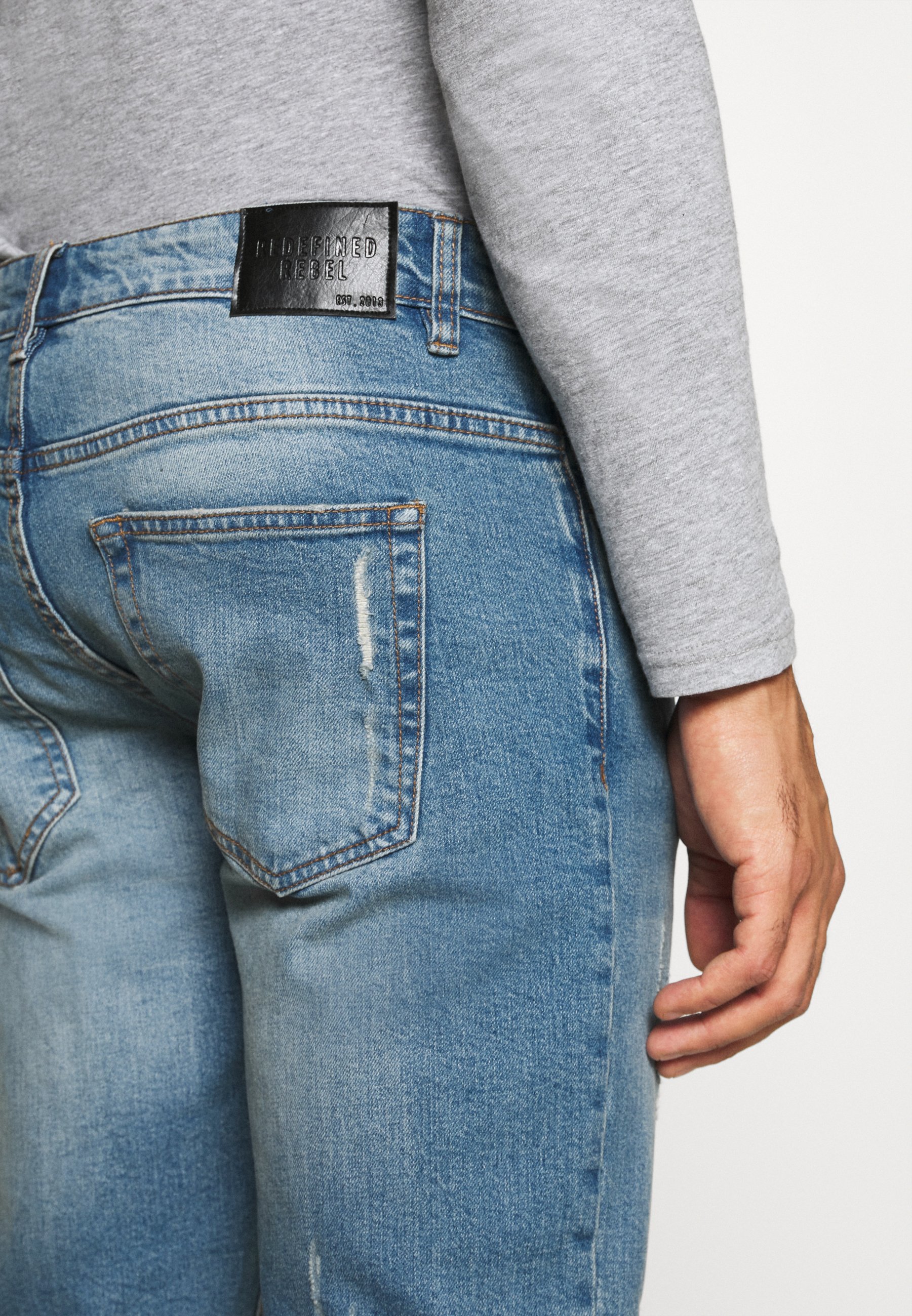 Redefined Rebel CHICAGO Jeans slim fit soft blueblå Redefined Rebel Jeans slim fit - heaven blue