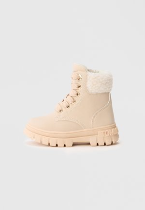 MICHIGAN - Snørestøvletter - beige