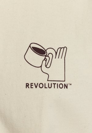 REVOLUTION, REVOLUTION PRINTED T-SHIRT - T-Shirt print - offwhite