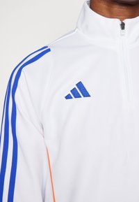 adidas Performance TIRO TRAINING TOP  - Langærmet T-shirt - white/lucid blue/app solar red