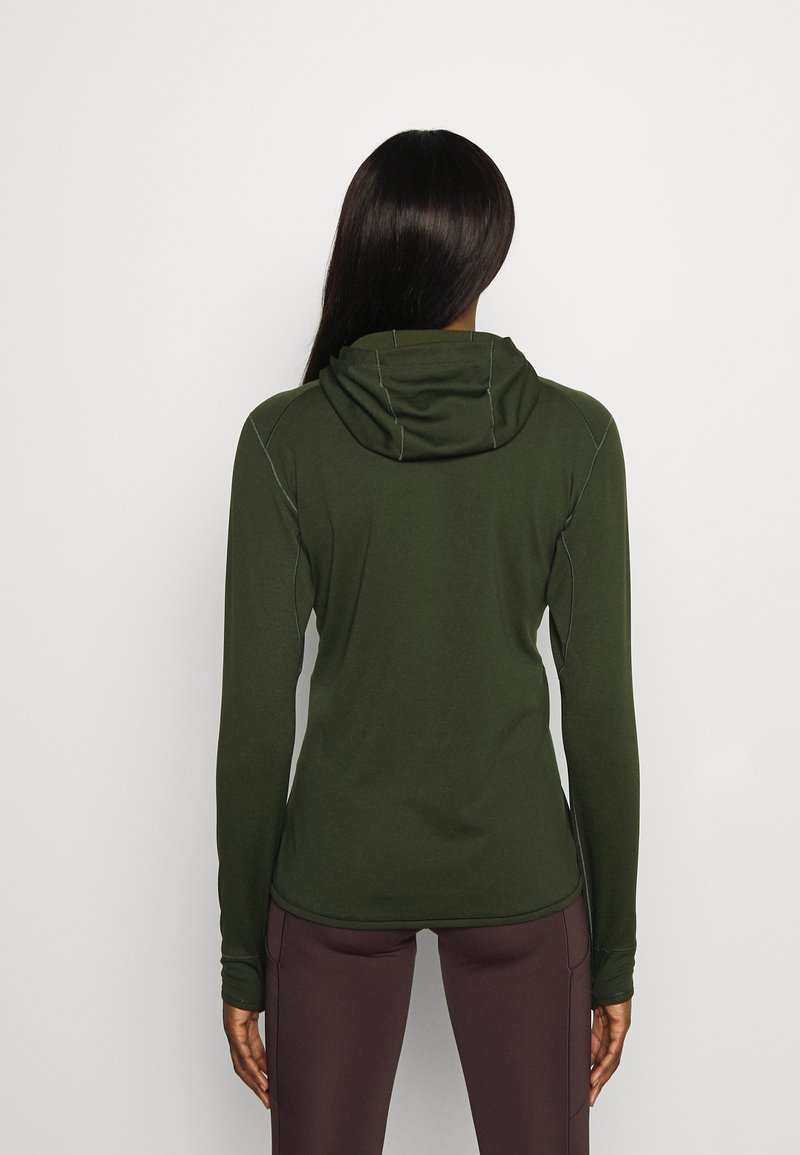 Arc'teryx MOTUS HOODY WOMENS - Long sleeved top - olive - Zalando.co.uk