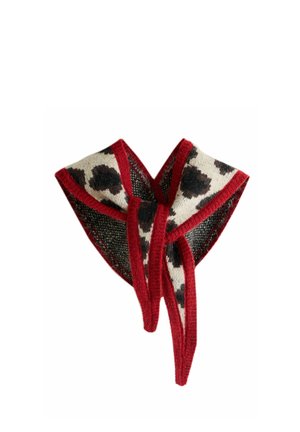Next, HEAVYWEIGHT TRIANGLE SCARF - Foulard - animal jacquard
