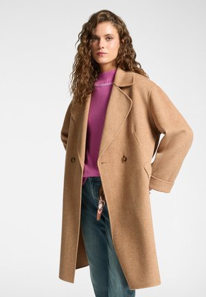 MIDI - Classic coat - beige