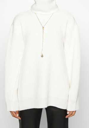 Philosophy di Lorenzo Serafini Strickpullover - white