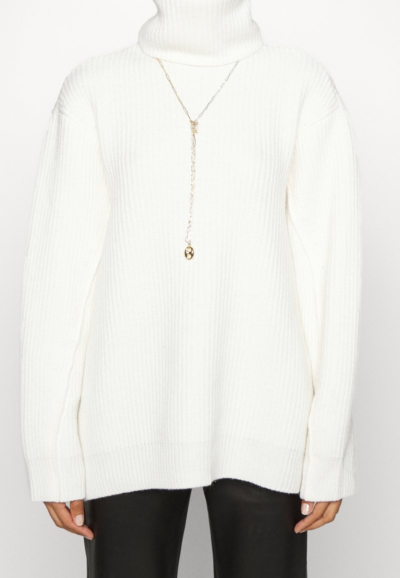 Philosophy di Lorenzo Serafini Stickad tröja - white