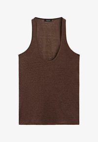 Unselected, mottled dark brown