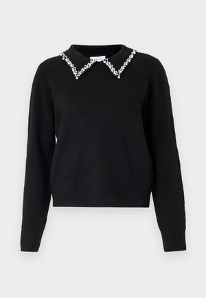 VILA VIPEARL O NECK  - Džemperis - black