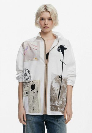 Desigual CUT-OUT MCLACROIX - Button-down blouse - white