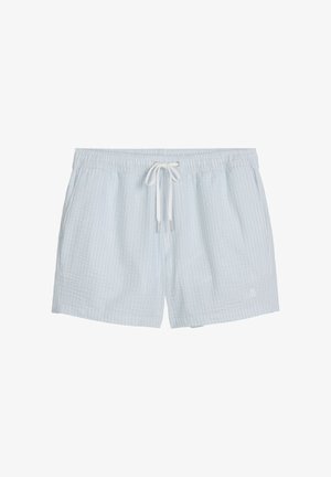Marc O'Polo, SEERSUCKER - Bañador corto - niagara mist stripe