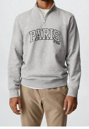 Sweatshirt - mottled grey