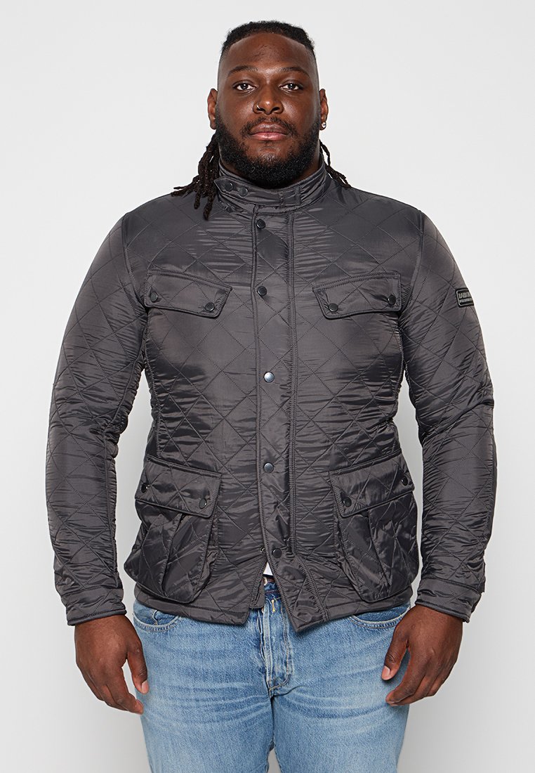 Barbour International Lichte jas grijs