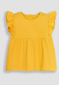 JoJo Maman Bébé 2-PACK PINEAPPLE & FRILL SHOULDER  REGULAR FIT - Tricou cu imprimeu - cream