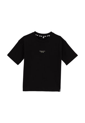 Nyomott mintás póló - black