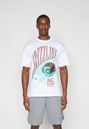 MEMPHIS GRIZZLIES HARDWOOD CLASSICS CHAMPIONS - Marškinėliai su spaudiniu - white