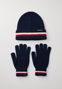 Jack & Jones JACMAKE GIFTBOX UNISEX SET - Hansker - navy blazer