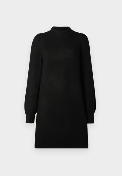 JDYRUE LIFE HIGH NECK DRESS - Robe pull - black