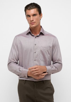 Eterna STRUKTURHEMD COMFORT FIT - Skjorter - braun