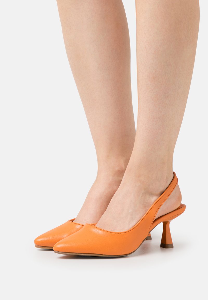 Bianco BIAPRETTY SLINGBACK High heels orange Zalando.ie