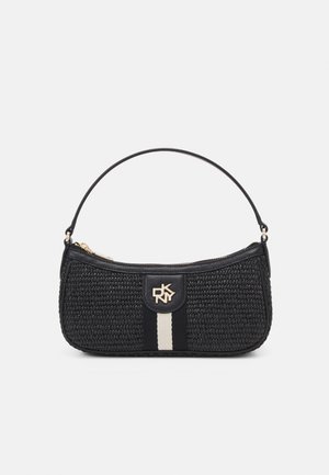 CAROL BAGUETTE - Handtasche - black/gold-coloured