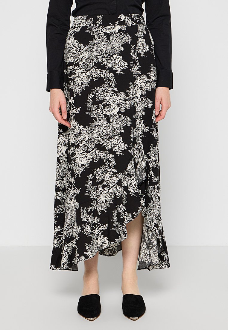 dreimaster Maxirok zwart dreimaster Maxirok zwart