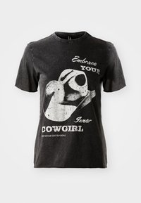ONLLUCY LIFE BOX - T-shirts med print - black