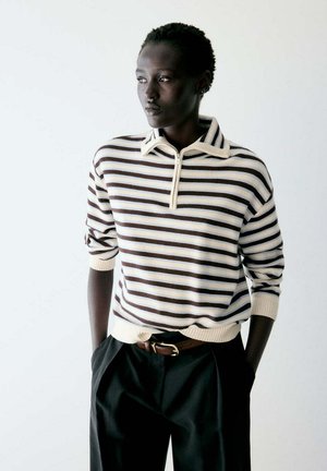 Mango, ADULT - Polo - chocolate