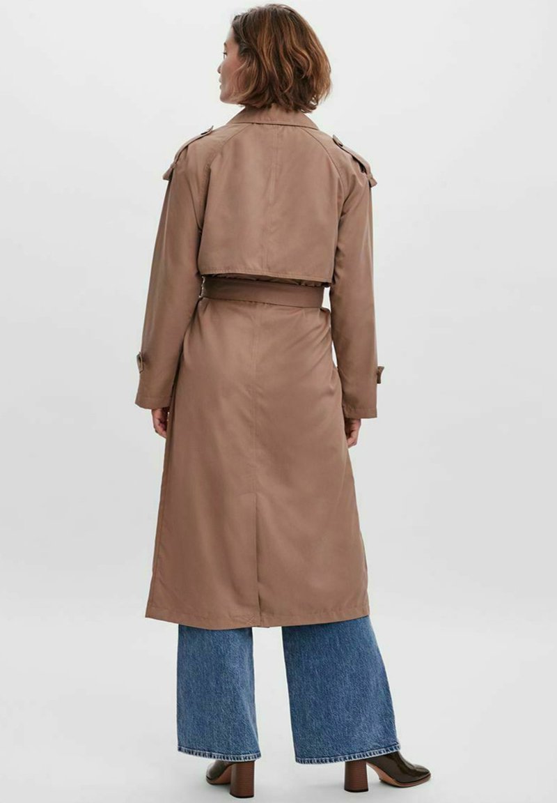 Damen Parkas | Vero Moda Trenchcoat portabella/braun - GG28831 Damen Parkas | Vero Moda Trenchcoat portabella/braun - GG28831