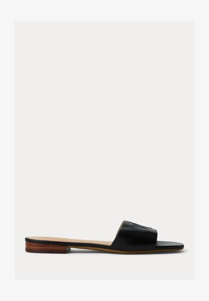 EVERLEY CALFSKIN SLIDE SANDAL - Mules - black