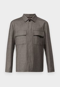 GIACCA CAMICIA UOMO - Light jacket - black/white