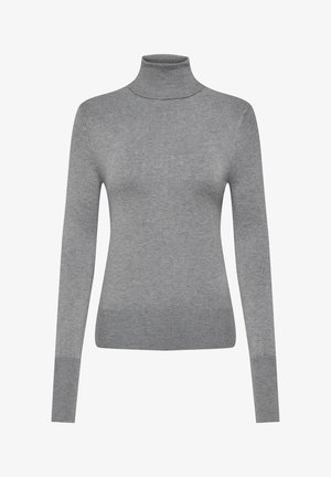 ONLY ONLVENICE ROLLNECK - Pulover - light grey melange