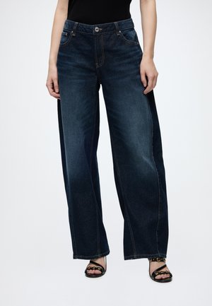 Gina Tricot, BARREL JEANS - Дънки със свободна кройка - washed rinse