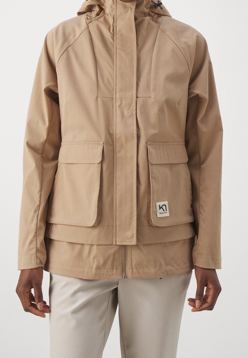 Kari Traa Outdoorjacke - beige