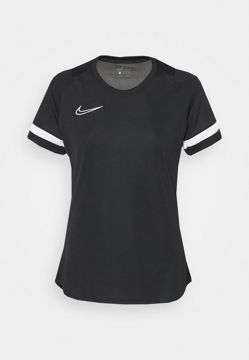 Nike Camiseta deportiva - black/white/negro - Zalando