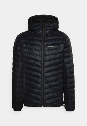 Peak Performance FROST HOOD JACKET - Down jacket - black