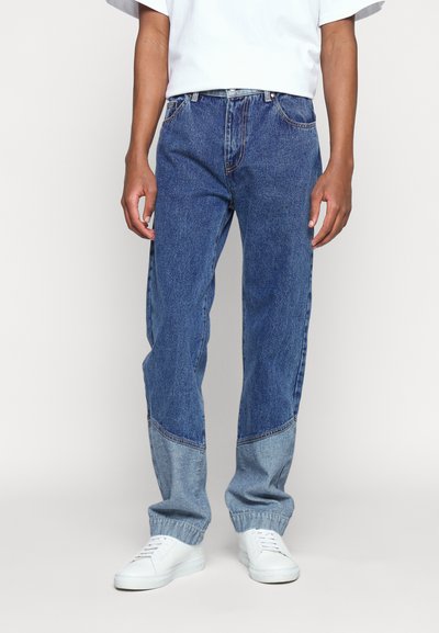 DAVID CATALAN WASHED - Τζιν Bootcut - blue