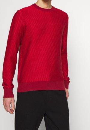 Strickpullover - red