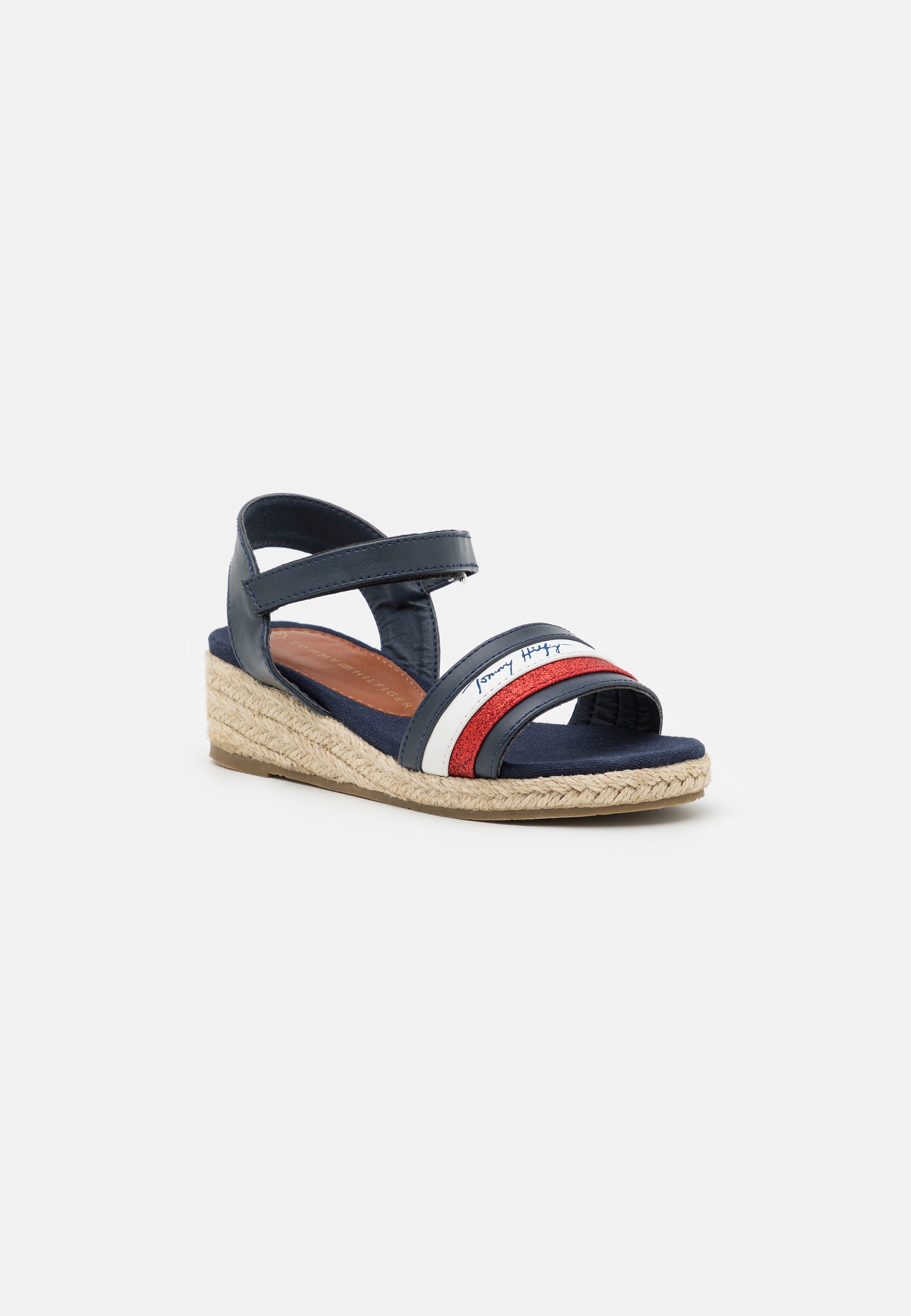tommy hilfiger navy blue sandals