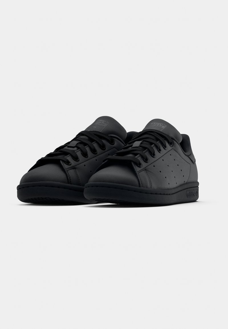 adidas gazelle silver green womens adidas Originals STAN SMITH LUX Stan Smith All Black Luxury leather Sn main image 0