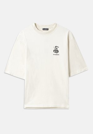 SNAKE LOGO TEE - Camiseta estampada - off white