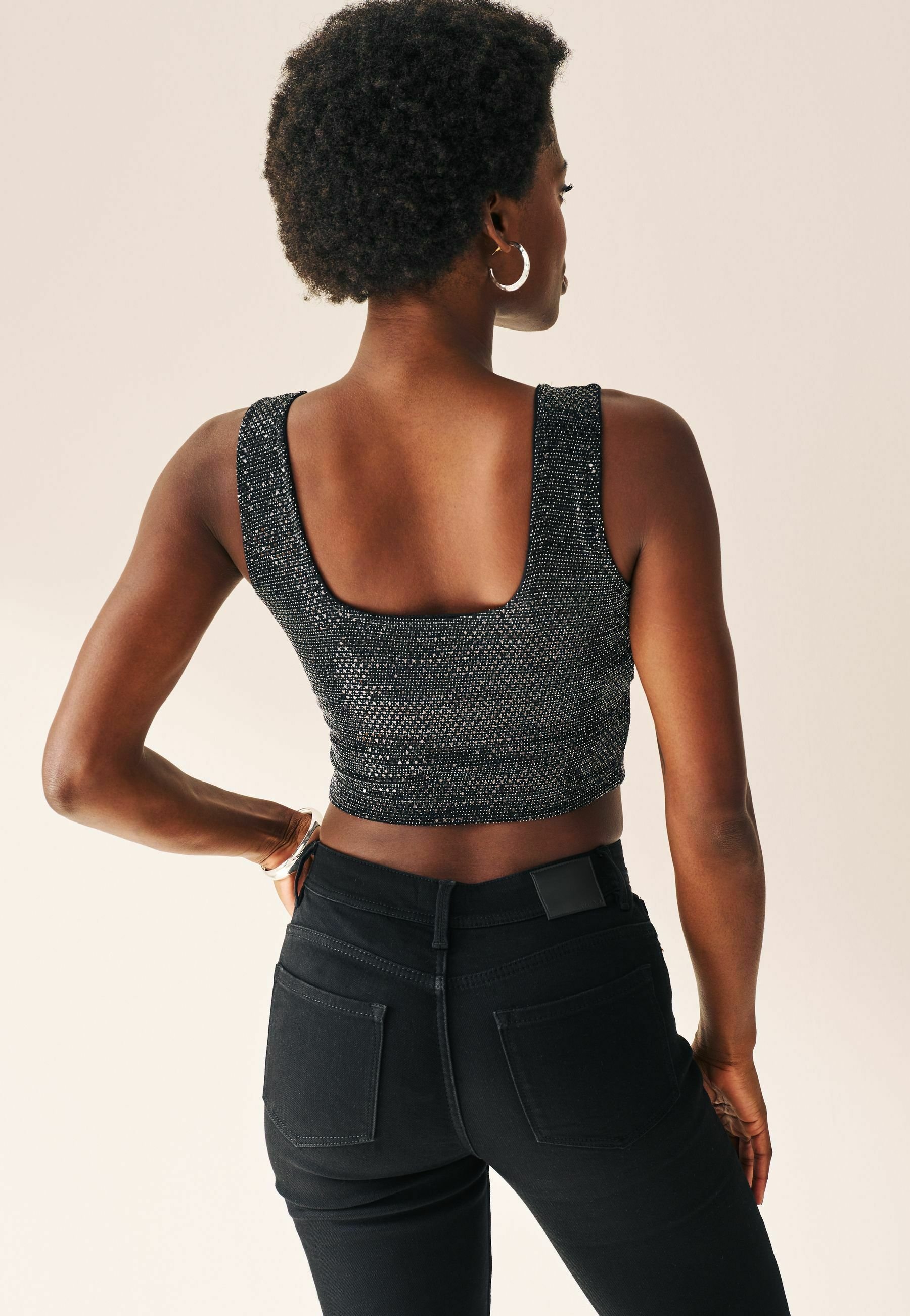 Next THIN STRAP STANDARD - Débardeur - Black/noir