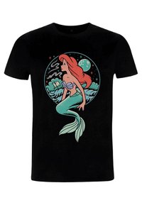 Disney THE LITTLE MERMAID MOONRISE SHIPWRECK - Camiseta estampada - black