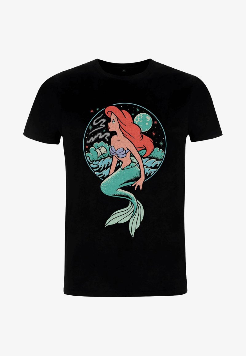 Disney THE LITTLE MERMAID MOONRISE SHIPWRECK - Camiseta estampada - black