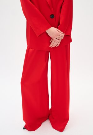 ZUMAHIW - Trousers - cranberry
