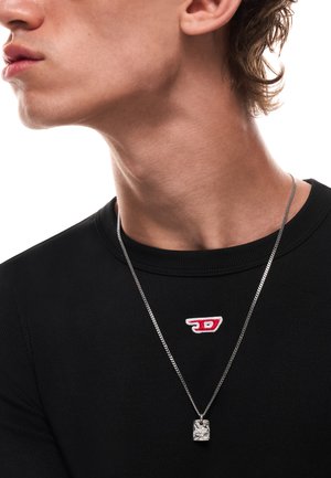 Diesel, DIESEL MEN JEWELRY DIESEL FONT - Halskette - silver-coloured