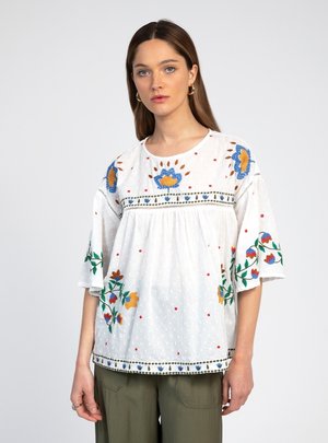AN'GE SALIMO - Blouse - blanc