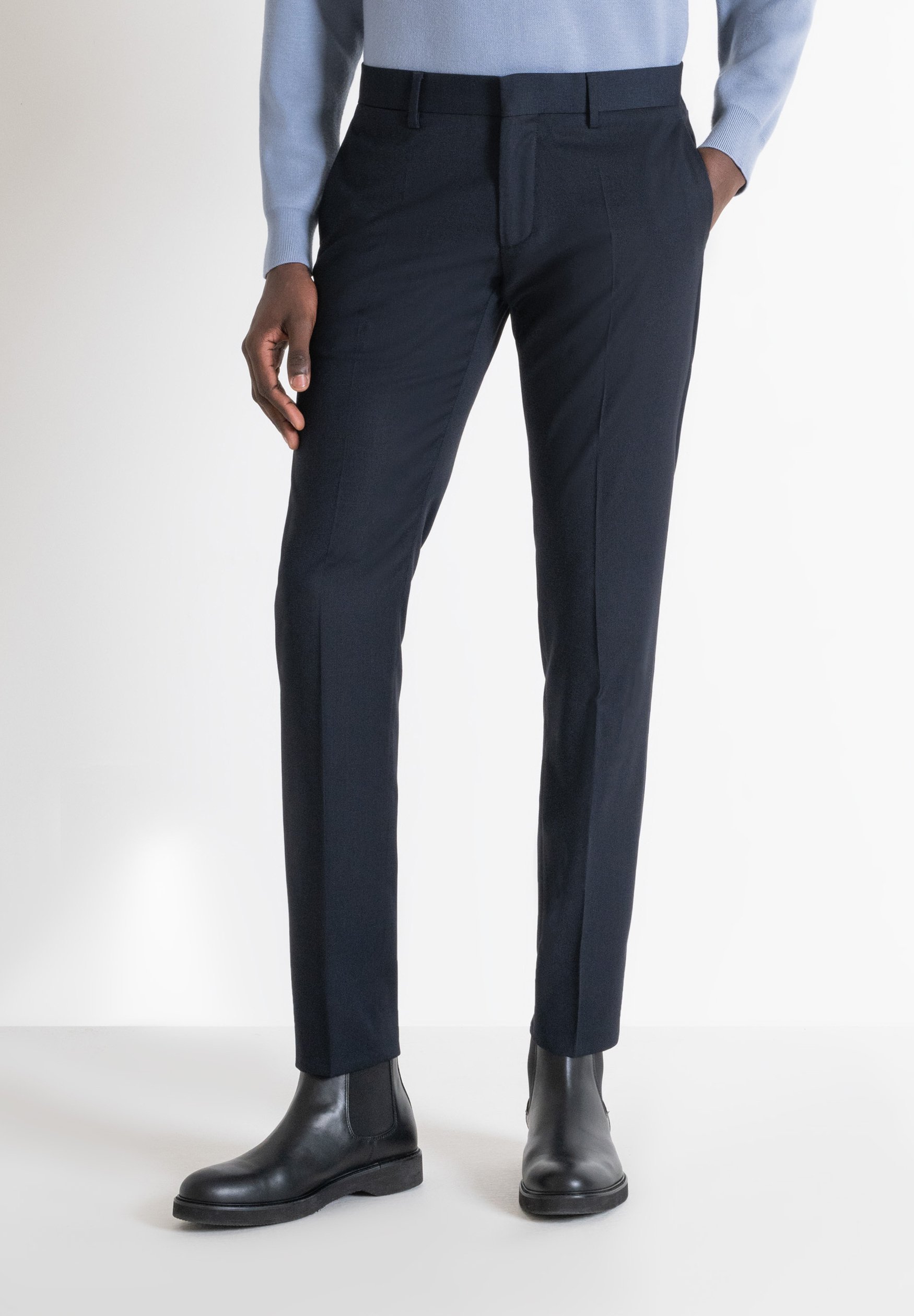 Antony Morato BONNIE SLIM FIT Pantalones chinos ink blue/azul
